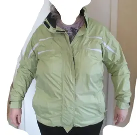 Veste-Blouson Sport - Mixte - Nylon - Vert clair - Taille XL