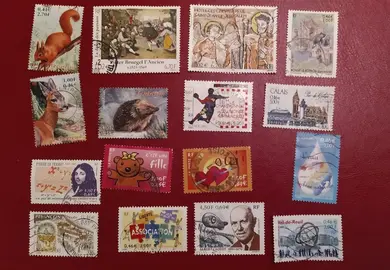 timbres 2001(A), lot 100