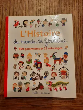 l'histoire en autocollants