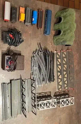 éléments de train électrique