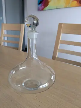 carafe à décanter