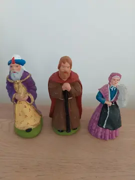 Lot de 3 santons