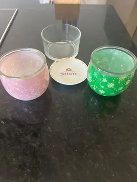 LOT DE PETITS POTS OU PORTES BOUGIES