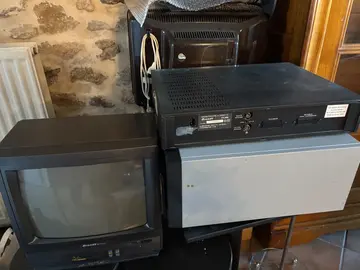 lot télé magnétoscope