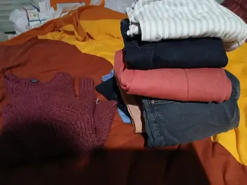 lot n°4 pantalons 12-14 ans