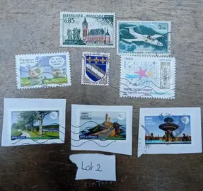 timbres France lot 2