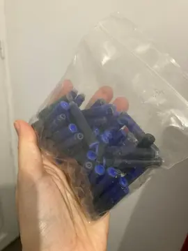 Cartouches d'encre bleue pour stylo plume