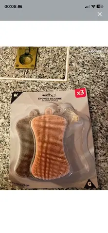 Eponge en silicone