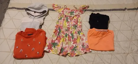 Lot vêtements fille 8 ans