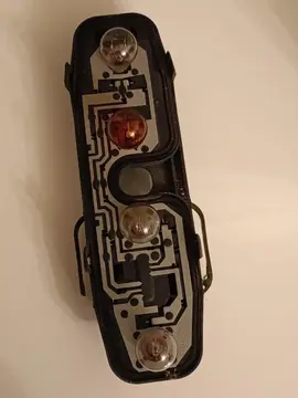 platine avec ampoules phare arrière C2 Citroën gauche
