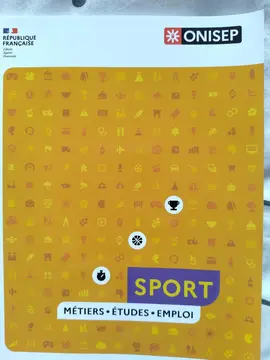 guide Onisep des métiers du sport