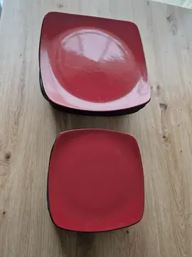 lot 6 assiettes + 6 assiettes à dessert