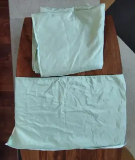 draps housse de couette 2 places et taie d'oreiller