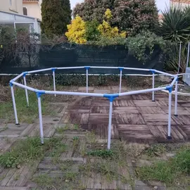 Structure de piscine hors sol