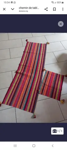 chemin de table et napperon