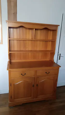 Buffet vaisselier en pin