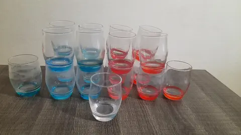 Verres de table Moutarde