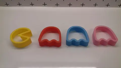 Emporte-pièce Pacman x 4