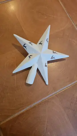 étoile pour haut de sapin