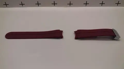 Bracelet montre bordeaux 20mm