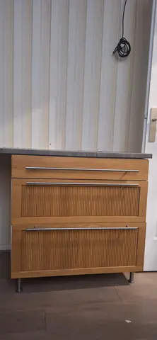 Meubles de cuisine et plan de travail