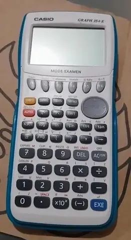 calculatrice casio graph 35+ E mode examen