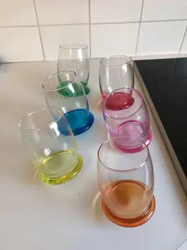 lot de 6 verres « bascule »