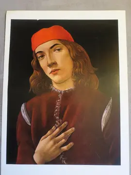 Lot de 2 REPRODUCTIONS de BOTTICELLI