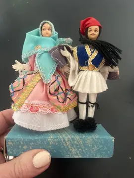 poupée de collection : couple grec