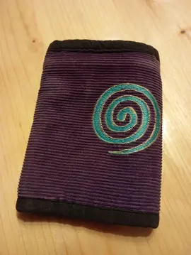 portefeuille velours