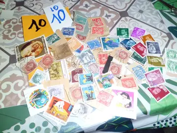 lot de timbres monde 10