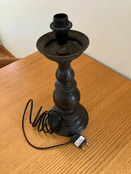 pied de lampe en bronze