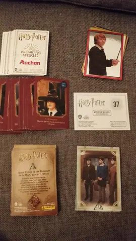 Lot de cartes Harry Potter (Auchan et Panini)