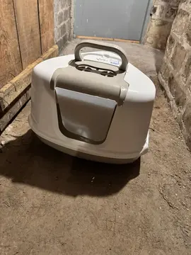 Caisse à litière pour chat