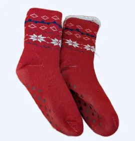 Chaussettes fourrées de noël