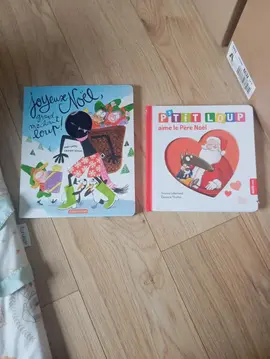 2 livres noel enfant