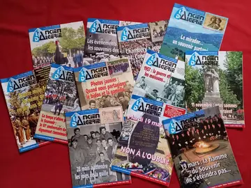 Lot magazines "Anciens combattants en Algérie"