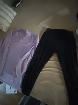 donné vêtement collant et haut polaire manches longue xl