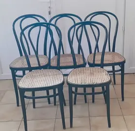 5 chaises bistrot