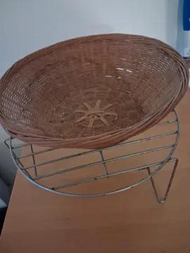 corbeille et 1 sous plat