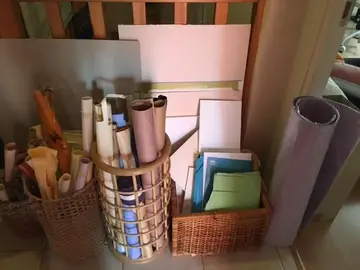 lot papiers et cartons pour encadrement