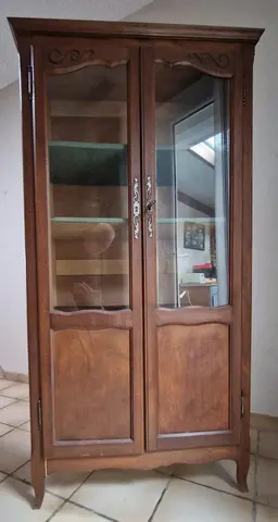 Bibliothèque vitrée