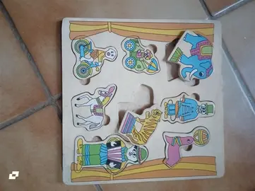 puzzle pour enfant en bois