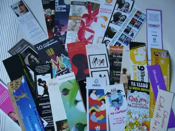 Marque pages pour collection