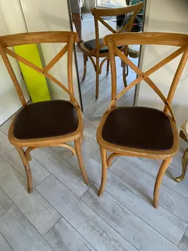 Chaises Bois