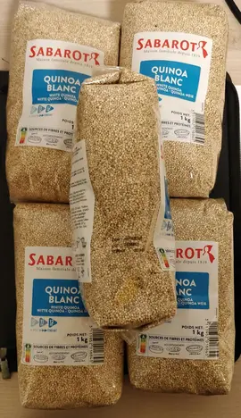 Quinoa Blanc 5kg (5 paquets de 1kg)