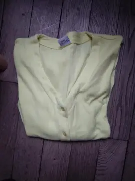 gilet T42/44 jaune clair