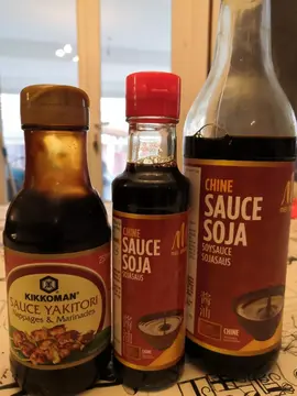 Sauce soja/sauce teriyaki