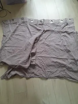 2 voilages/rideaux 130 x220