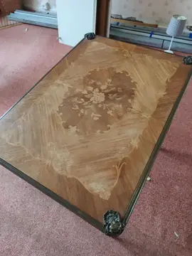 table de bridge en bois de rose